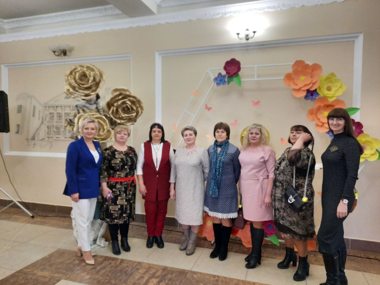 Делегация женщин СПК «Прогресс-Вертелишки» приняла участие в районном торжественном мероприятии, посвящённом Международному женскому Дню – 8 марта