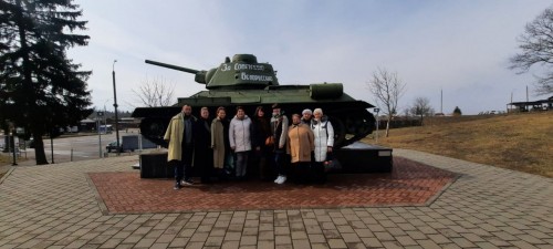 Работники кооператива «Прогресс-Вертелишки» посетили Линию Сталина и мемориальный комплекс Хатынь
